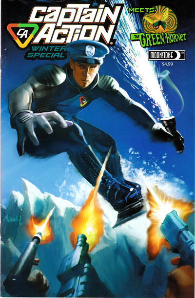 Cover for Captain Action Winter Special (Moonstone, 2011 series) [Mark Wheatley Cover Art]