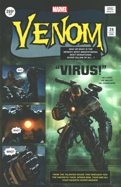 Cover for Venom (Marvel, 2018 series) #26 (191) [Sanctum Sanctorum Exclusive - Skan Srisuwan]