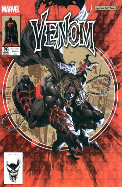 Cover for Venom (Marvel, 2018 series) #26 (191) [Frankie's Comics / Golden Apple Comics Exclusive - Kael Ngu]