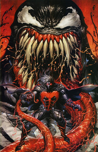 Cover for Venom (Marvel, 2018 series) #26 (191) [Unknown Comics / Street Level Hero Exclusive - Tyler Kirkham Virgin Art]