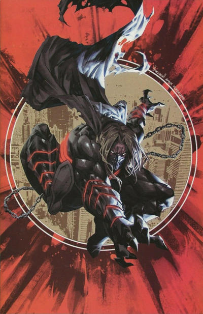 Cover for Venom (Marvel, 2018 series) #26 (191) [Frankie's Comics / Golden Apple Comics Exclusive - Kael Ngu Virgin Art (Red)]