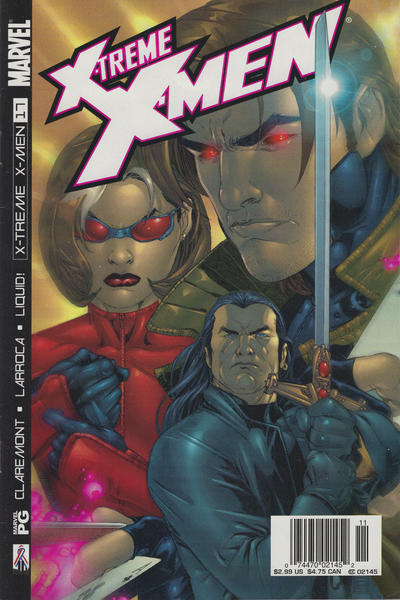 Cover for X-Treme X-Men (Marvel, 2001 series) #17 [Newsstand]