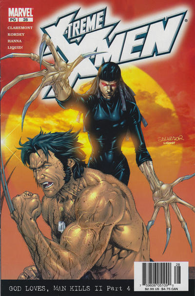 Cover for X-Treme X-Men (Marvel, 2001 series) #28
