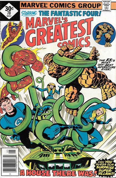 Cover for Marvel's Greatest Comics (Marvel, 1969 series) #70 [Whitman]