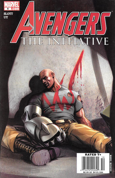 Cover for Avengers: The Initiative (Marvel, 2007 series) #6 [Newsstand]