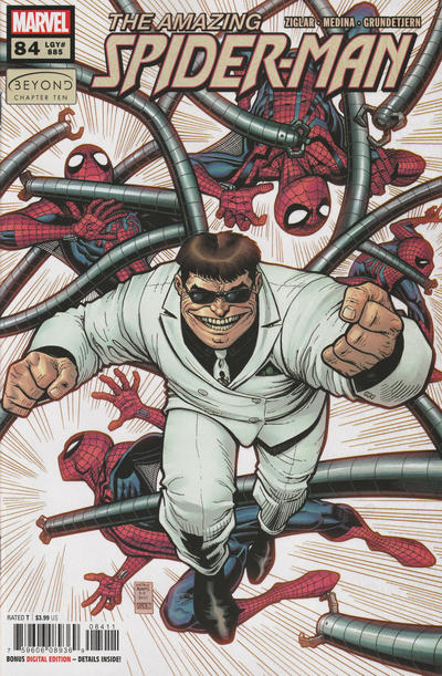 Cover for Amazing Spider-Man (Marvel, 2018 series) #84 (885)