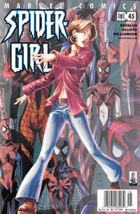 Cover for Spider-Girl (Marvel, 1998 series) #45 [Newsstand]