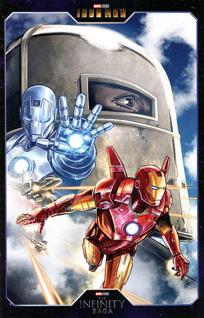 Cover for Iron Man (Marvel, 2020 series) #14 (639) [Marco Checchetto 'Infinity Saga Variant Cover']
