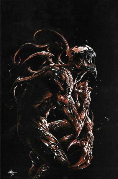 Cover for Venom (Marvel, 2018 series) #27 (192) [Unknown Comics / Street Level Hero Exclusive - Gabriele Dell'Otto Virgin Art]