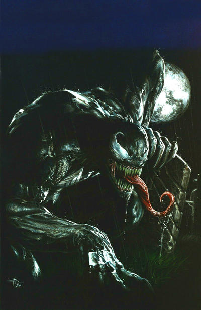 Cover for Venom (Marvel, 2018 series) #27 (192) [NYCC / Scorpion Comics Exclusive - Gabriele Dell'Otto (Blue)]