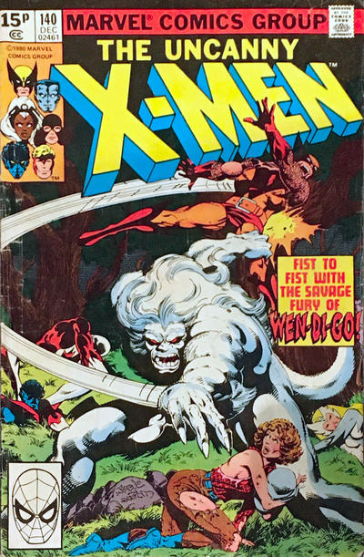 Cover for The X-Men (Marvel, 1963 series) #140 [British]