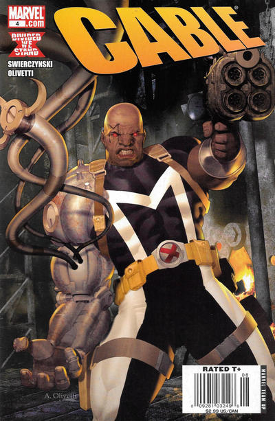 Cover for Cable (Marvel, 2008 series) #4 [Newsstand]