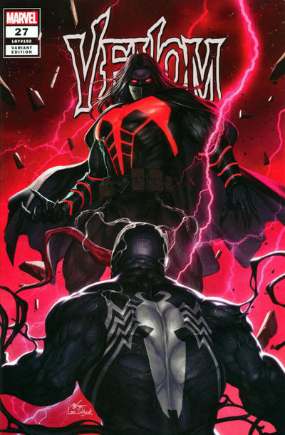 Cover for Venom (Marvel, 2018 series) #27 (192) [The Comic Mint Exclusive - InHyuk Lee]