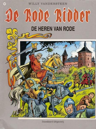 Cover for De Rode Ridder (Standaard Uitgeverij, 1959 series) #131 - De heren van Rode [Herdruk 2004]