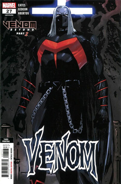 Cover for Venom (Marvel, 2018 series) #27 (192) [Third Printing]