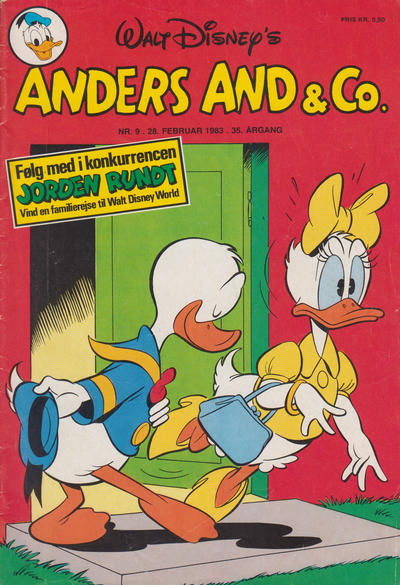 Cover for Anders And & Co. (Egmont, 1949 series) #9/1983