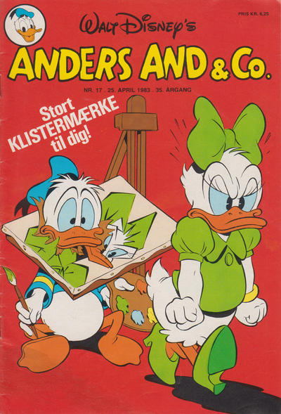 Cover for Anders And & Co. (Egmont, 1949 series) #17/1983
