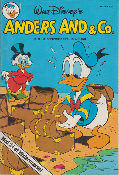 Cover for Anders And & Co. (Egmont, 1949 series) #37/1983
