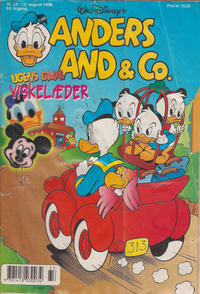 Cover Thumbnail for Anders And & Co. (Egmont, 1949 series) #33/1998