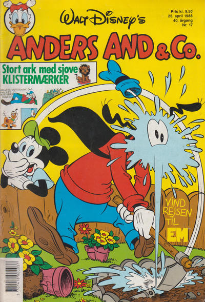 Cover for Anders And & Co. (Egmont, 1949 series) #17/1988
