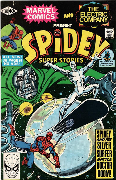 Cover for Spidey Super Stories (Marvel, 1974 series) #45 [Direct]