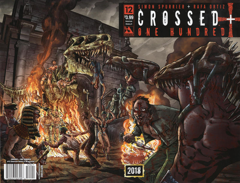 Cover for Crossed Plus One Hundred (Avatar Press, 2014 series) #12 [American History X Wraparound Cover]
