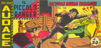 Cover Thumbnail for Collana Audace [Il Piccolo Ranger ] (Sergio Bonelli Editore, 1958 series) #v5#18 - La voce della vallata