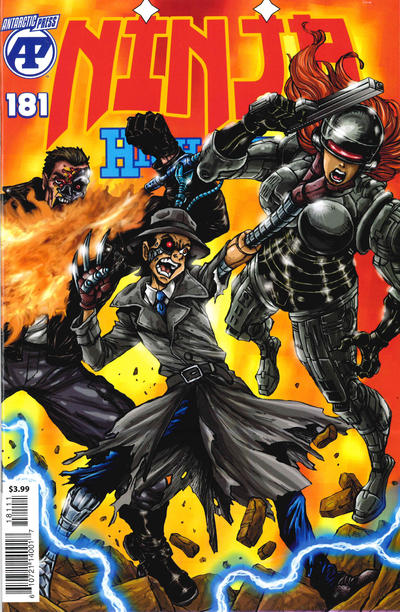 Cover for Ninja High School (Antarctic Press, 1994 series) #181
