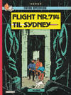 Cover for Tintins opplevelser (Allers Forlag, 1978 series) #2 - Flight nr. 714 til Sydney