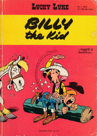 Cover Thumbnail for Lucky Luke (Nordisk Forlag, 1973 series) #1 - Billy the Kid