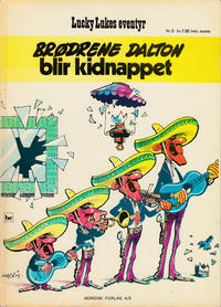 Cover Thumbnail for Lucky Luke (Nordisk Forlag, 1973 series) #3 - Brødrene Dalton blir kidnappet