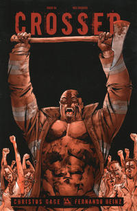 Cover Thumbnail for Crossed Badlands (Avatar Press, 2012 series) #94 [Incentive Red Crossed Cover - Christian Zanier]