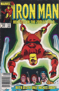 Cover for Iron Man (Marvel, 1968 series) #185 [Newsstand]