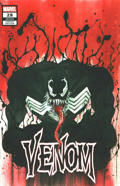 Cover for Venom (Marvel, 2018 series) #28 (193) [Scorpion Comics Exclusive - Peach Momoko]