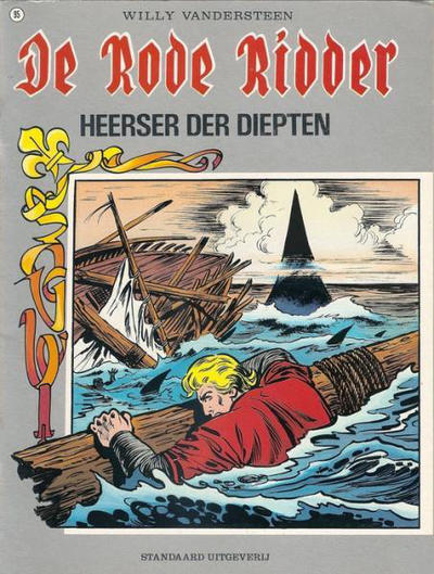 Cover for De Rode Ridder (Standaard Uitgeverij, 1959 series) #95 [kleur] - Heerser der diepten [Herdruk 1990]