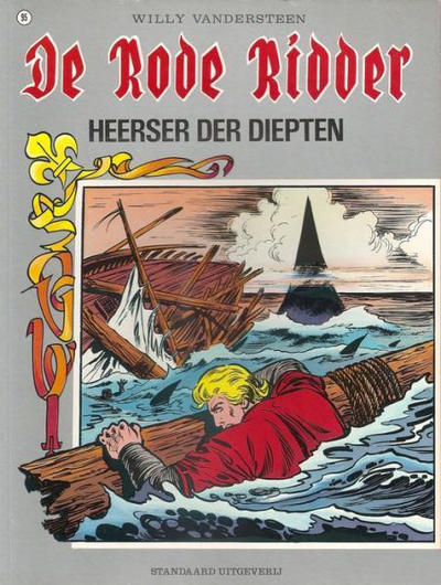 Cover for De Rode Ridder (Standaard Uitgeverij, 1959 series) #95 [kleur] - Heerser der diepten [Herdruk 1995]
