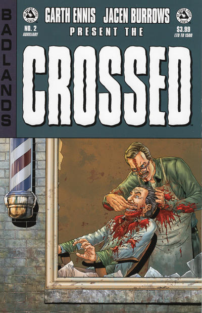 Cover for Crossed Badlands (Avatar Press, 2012 series) #2 [Auxiliary Cover - Jacen Burrows]