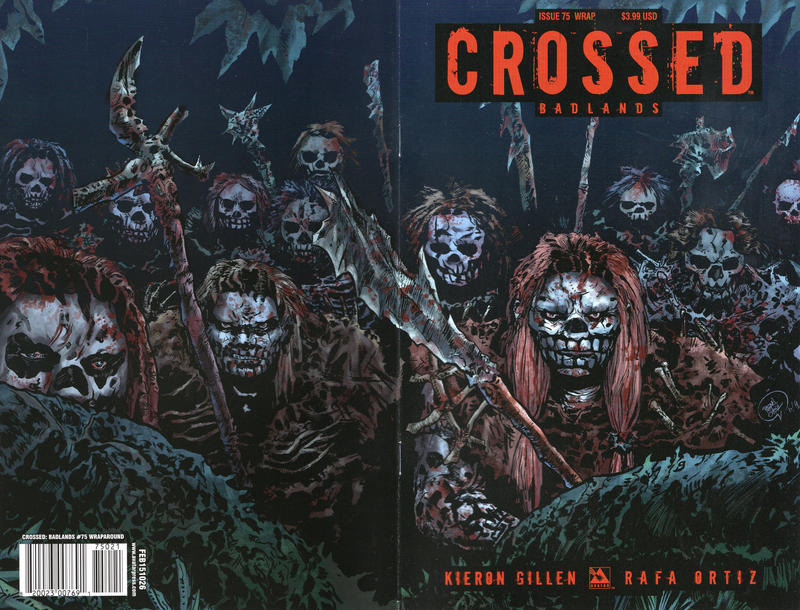 Cover for Crossed Badlands (Avatar Press, 2012 series) #75 [Wraparound Cover - Rafa Ortiz]