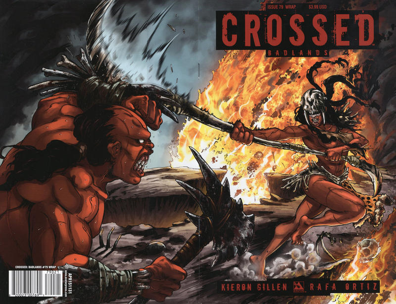 Cover for Crossed Badlands (Avatar Press, 2012 series) #79 [Wraparound Cover - Fernando Heinz]