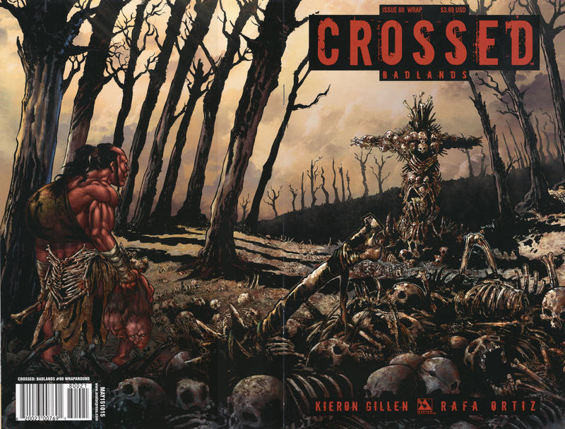 Cover for Crossed Badlands (Avatar Press, 2012 series) #80 [Wraparound Cover - Fernando Heinz]