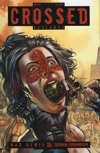 Cover for Crossed Badlands (Avatar Press, 2012 series) #92 [Regular Cover - Christian Zanier]