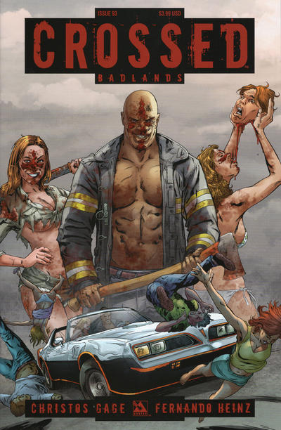 Cover for Crossed Badlands (Avatar Press, 2012 series) #93 [Regular Cover - Christian Zanier]