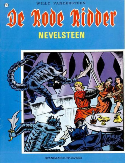 Cover for De Rode Ridder (Standaard Uitgeverij, 1959 series) #93 [zwartwit] - Nevelsteen [Herdruk 1983]