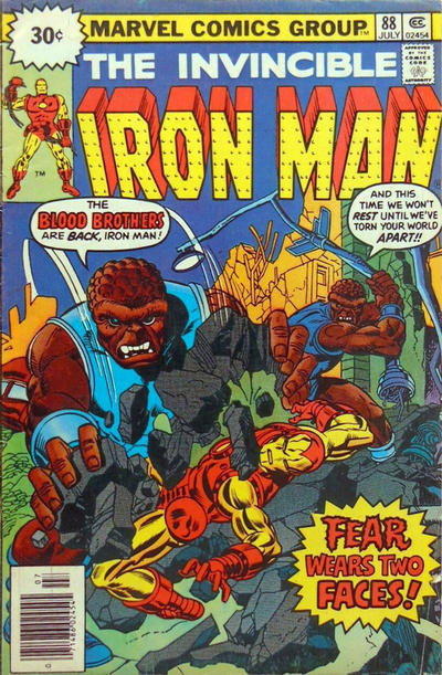 Cover for Iron Man (Marvel, 1968 series) #88 [30¢]