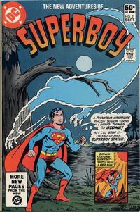 Cover Thumbnail for The New Adventures of Superboy (DC, 1980 series) #21 [Direct]