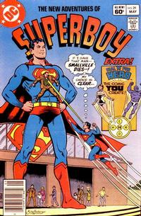 Cover Thumbnail for The New Adventures of Superboy (DC, 1980 series) #29 [Newsstand]