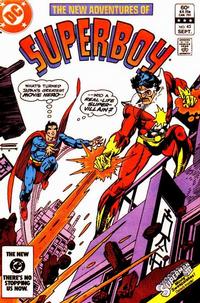 Cover Thumbnail for The New Adventures of Superboy (DC, 1980 series) #45 [Direct]