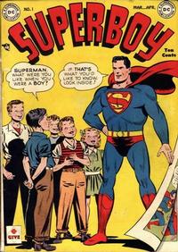 Cover Thumbnail for Superboy (DC, 1949 series) #1