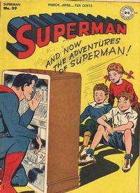 Cover Thumbnail for Superman (DC, 1939 series) #39