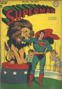 Cover for Superman (DC, 1939 series) #50